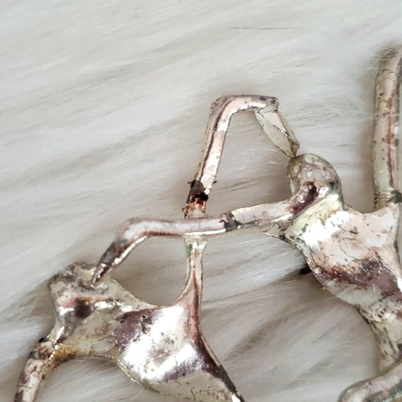 Vintage Silvertone Dancing Ballet Large Figure Brooch Pin Costume Jewelry - Picture 4 of 9